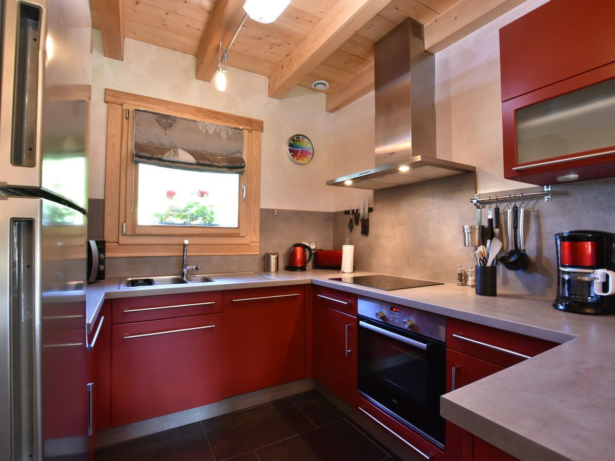 Villa Quaint Chalet in La Bresse with Sauna Exterior foto