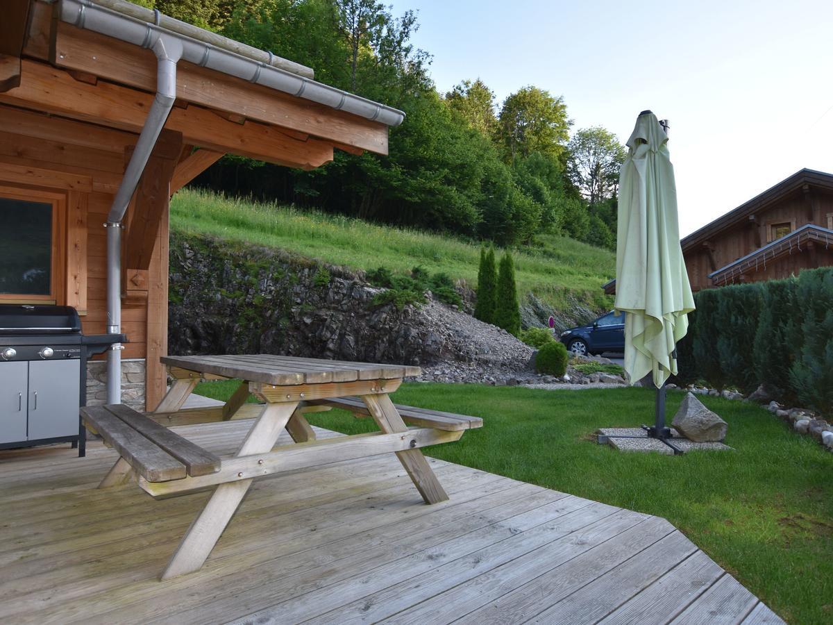 Villa Quaint Chalet in La Bresse with Sauna Exterior foto