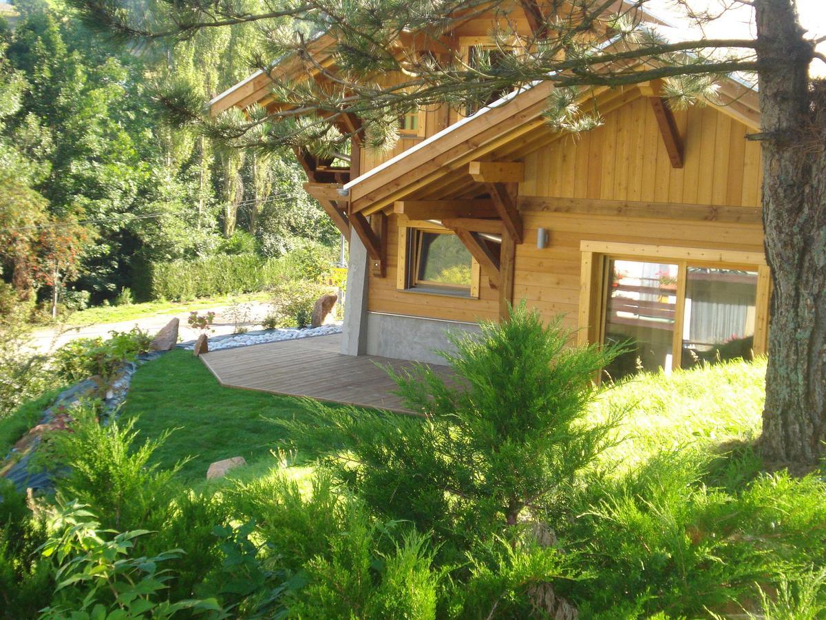 Villa Quaint Chalet in La Bresse with Sauna Exterior foto
