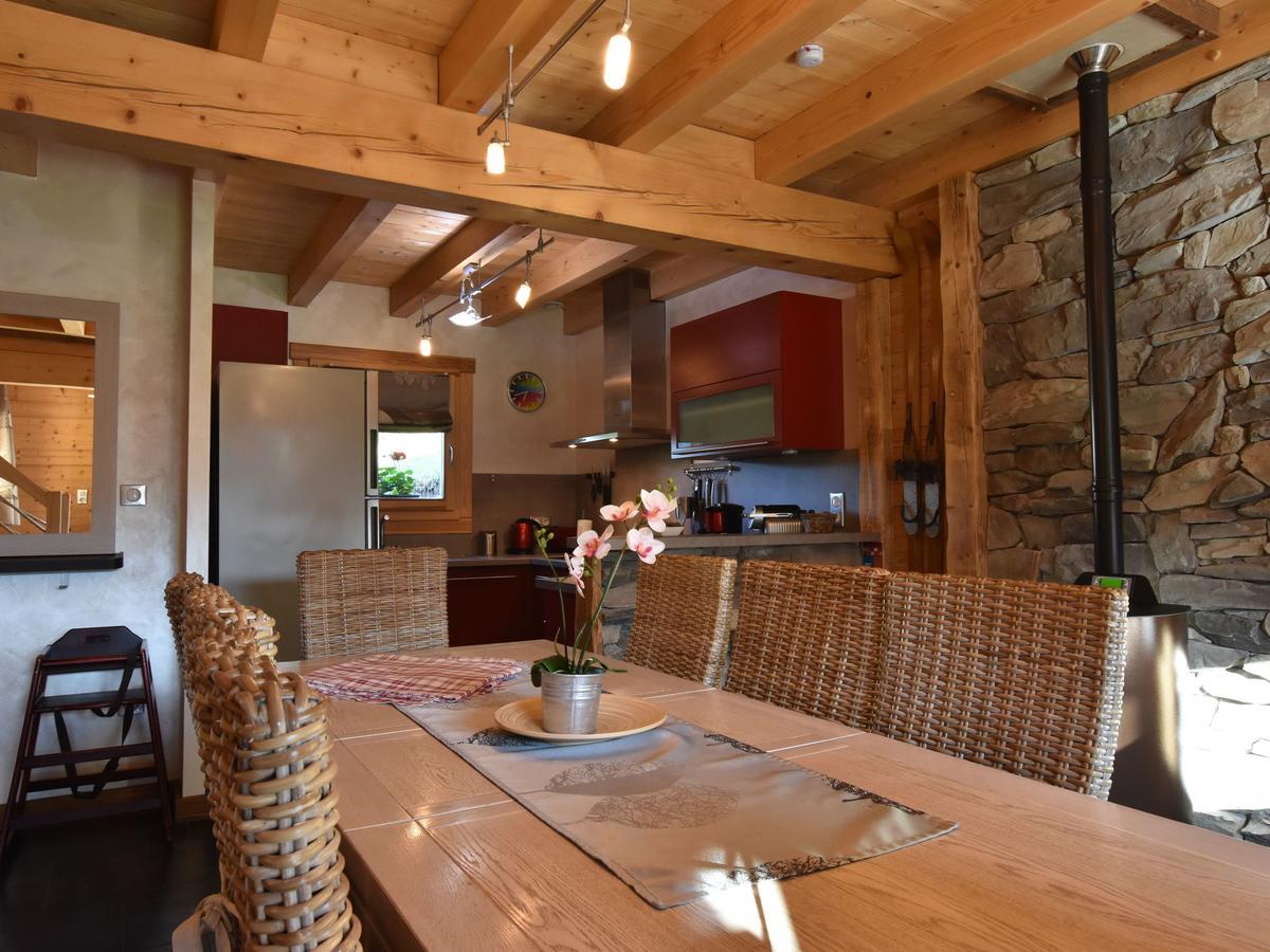 Villa Quaint Chalet in La Bresse with Sauna Exterior foto